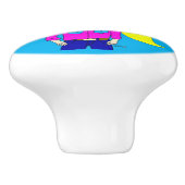 Bouton De Porte En Céramique chibi (Côté)