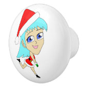 Bouton De Porte En Céramique chibi (Droite)