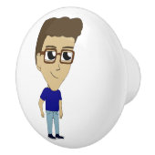 Bouton De Porte En Céramique chibi (Droite)