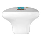 Bouton De Porte En Céramique chibi (Côté)