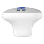 Bouton De Porte En Céramique chibi (Côté)