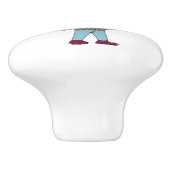 Bouton De Porte En Céramique chibi (Côté)