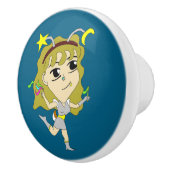 Bouton De Porte En Céramique chibi  (Droite)