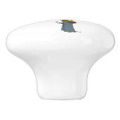 Bouton De Porte En Céramique chibi bunnygirl (Côté)