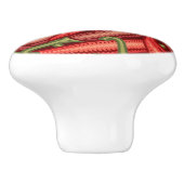 Bouton De Porte En Céramique Chili Peppers (Côté)