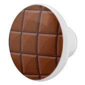 Bouton De Porte En Céramique Chocolat du lait (Droite)