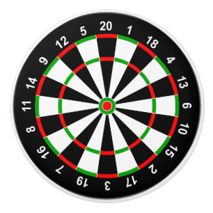 Bouton De Porte En Céramique Cible