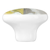 Bouton De Porte En Céramique Citron (Côté)