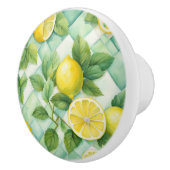 Bouton De Porte En Céramique Citrons (Droite)