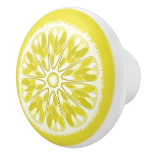 Bouton De Porte En Céramique Citrus