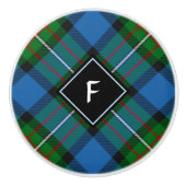 Bouton De Porte En Céramique Clan Ferguson Tartan Ceramic Knob (Devant)
