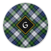 Bouton De Porte En Céramique Clan Gordon habiller Tartan Ceramic Knob (Devant)
