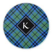 Bouton De Porte En Céramique Clan Keith Tartan Ceramic Knob (Devant)
