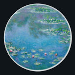 Bouton De Porte En Céramique Claude Monet<br><div class="desc">Nymphéas - Claude Monet,  Huile sur toile,  1906</div>