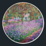 Bouton De Porte En Céramique Claude Monet - Le jardin de l'artiste à Giverny<br><div class="desc">Jardin de l'artiste à Giverny / Le Jardin de l'artiste a Giverny - Claude Monet,  1900</div>