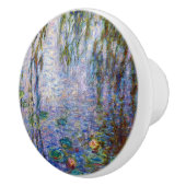 Bouton De Porte En Céramique Claude Monet - Lys d'eau (Droite)