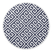 Bouton De Porte En Céramique Clé bleue (Devant)