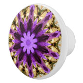 BOUTON DE PORTE EN CÉRAMIQUE CLEMATIS (Droite)