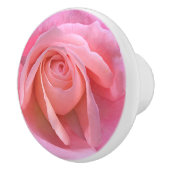 Bouton De Porte En Céramique Closeuse rose (Droite)
