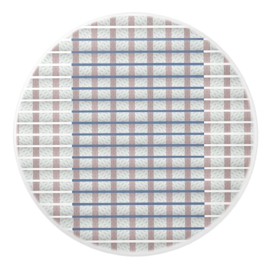 Bouton De Porte En Céramique Coeurs D'Amour (Devant)