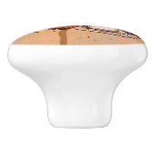 Bouton De Porte En Céramique coffee (Côté)