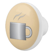 Bouton De Porte En Céramique Coffee Cup Ceramic Knob (Droite)