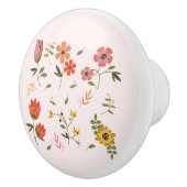 Bouton De Porte En Céramique collection de fleurs (Droite)