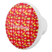 Bouton De Porte En Céramique Collection de fruits assorés Thunder_Cove (Droite)