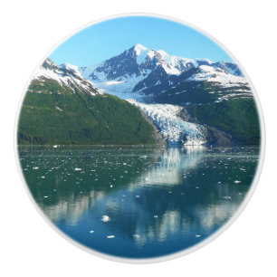 Bouton De Porte En Céramique College Fjord I Belle photographie de l'Alaska
