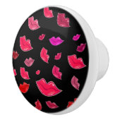 Bouton De Porte En Céramique Colorful lips (Droite)