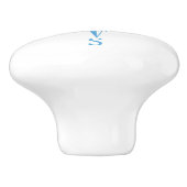 Bouton De Porte En Céramique Compas éolien (Côté)