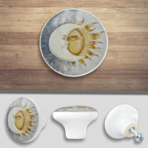 Conception céleste de soleil et de lune