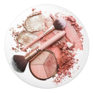 Bouton De Porte En Céramique Conception de beauté de cosmétiques de maquillage