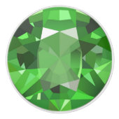 Bouton De Porte En Céramique Conception de gemme (Devant)