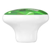 Bouton De Porte En Céramique Conception de gemme (Côté)