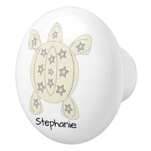 Bouton De Porte En Céramique Conception de Tortue Personnalisée