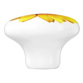 Bouton De Porte En Céramique Conception de tournesol (Côté)