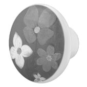 BOUTON DE PORTE EN CÉRAMIQUE CONCEPTION DES FLEURS DE PORTE (Droite)