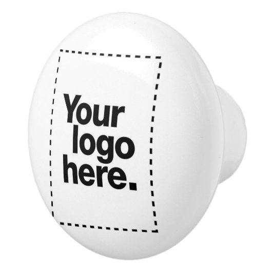 Bouton De Porte En Céramique Concevez votre propre (Droite)