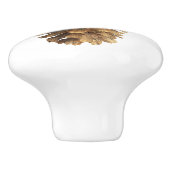 Bouton De Porte En Céramique Cône de pin (Côté)