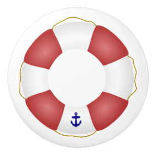 Bouton De Porte En Céramique Conservateur de vie nautique