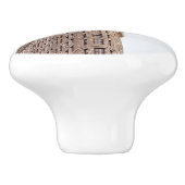 Bouton De Porte En Céramique Construction de Flatiron (Côté)