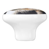 Bouton De Porte En Céramique Contempler le singe (Côté)