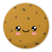 Bouton De Porte En Céramique Cookie à chips au chocolat (Devant)