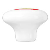Bouton De Porte En Céramique Cool Rainbow Eyeball (Côté)