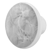 Bouton De Porte En Céramique Copie de marbre de remous - doucement gris (Droite)