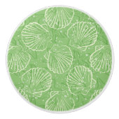 Bouton De Porte En Céramique Coquillages d'ensemble (Devant)