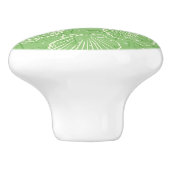 Bouton De Porte En Céramique Coquillages d'ensemble (Côté)