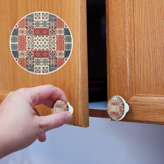 Bouton De Porte En Céramique Cottage