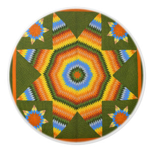 Bouton De Porte En Céramique Couette Lone Star